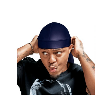 Red by Kiss Power Wave Extreme Shine Silky Durag – Navy - ANNS BEAUTY SUPPLY